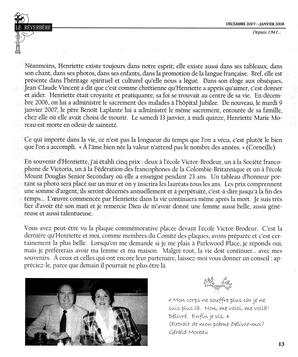   LE RÉVERBÈRE, 2007-2008   , page 13