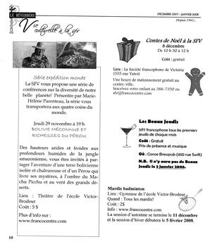   LE RÉVERBÈRE, 2007-2008   , page 10