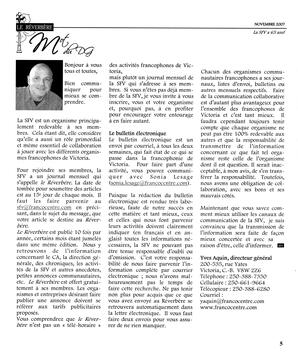   LE RÉVERBÈRE, 2007   , page 5