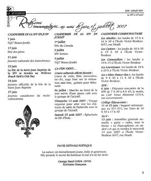   LE RÉVERBÈRE, 2007   , page 3