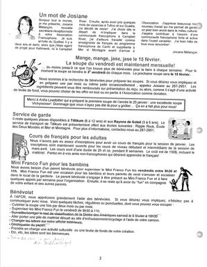   LE FRANCO-LIEN, 2008   , page 2