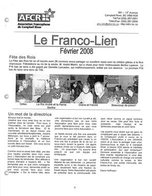   LE FRANCO-LIEN, 2008   , page 1