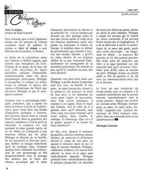   LE RÉVERBÈRE, 2007   , page 6