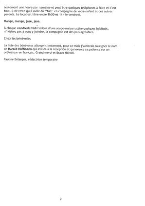   LE FRANCO-LIEN, 2008   , page 2