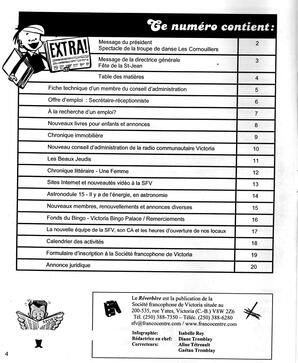   LE RÉVERBÈRE, 2003   , page 4