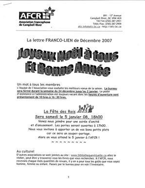   LE FRANCO-LIEN, 2007   , page 1