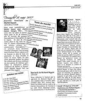   LE RÉVERBÈRE, 2007   , page 13
