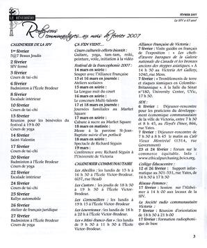   LE RÉVERBÈRE, 2007   , page 3
