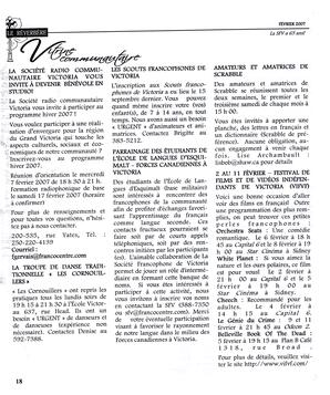   LE RÉVERBÈRE, 2007   , page 18
