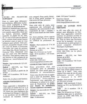   LE RÉVERBÈRE, 2007   , page 16