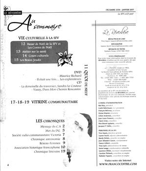   LE RÉVERBÈRE, 2006-2007   , page 4