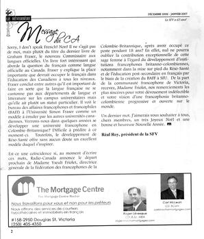  LE RÉVERBÈRE, 2006-2007   , page 2