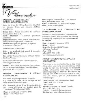   LE RÉVERBÈRE, 2006   , page 18