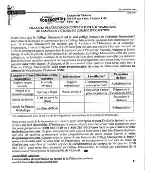   LE RÉVERBÈRE, 2006   , page 11