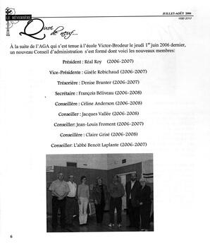   LE RÉVERBÈRE, 2006   , page 6