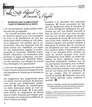   LE RÉVERBÈRE, 2006   , page 6