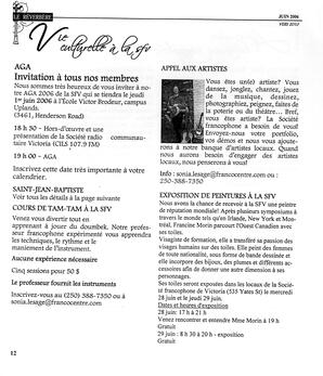   LE RÉVERBÈRE, 2006   , page 12