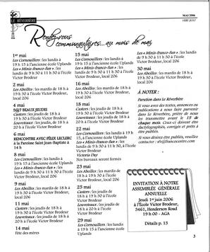   LE RÉVERBÈRE, 2006   , page 3