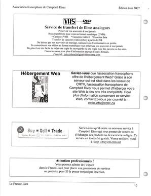   LE FRANCO-LIEN, 2007   , page 10