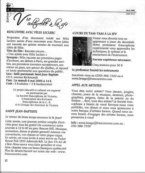   LE RÉVERBÈRE, 2006   , page 12