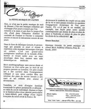   LE RÉVERBÈRE, 2006   , page 10