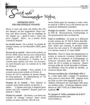   LE RÉVERBÈRE, 2006   , page 7