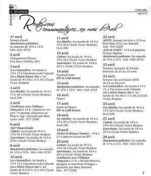   LE RÉVERBÈRE, 2006   , page 3