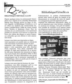   LE RÉVERBÈRE, 2006   , page 17
