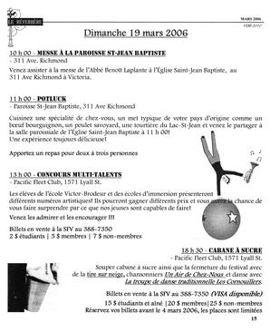   LE RÉVERBÈRE, 2006   , page 15