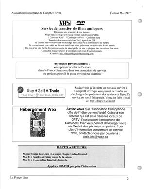   LE FRANCO-LIEN, 2007   , page 3