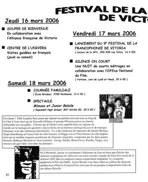   LE RÉVERBÈRE, 2006   , page 12