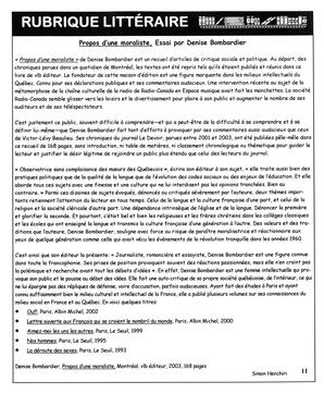   LE RÉVERBÈRE, 2005   , page 11