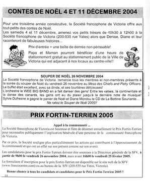   LE RÉVERBÈRE, 2004-2005   , page 14