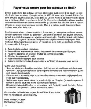   LE RÉVERBÈRE, 2003   , page 20