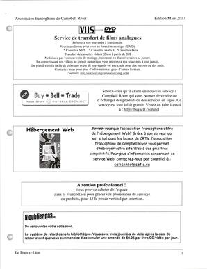   LE FRANCO-LIEN, 2007   , page 3