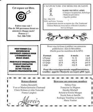   LE RÉVERBÈRE, 2004   , page 24