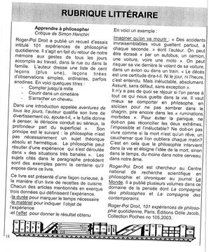   LE RÉVERBÈRE, 2004   , page 18