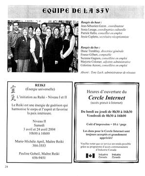   LE RÉVERBÈRE, 2004   , page 24