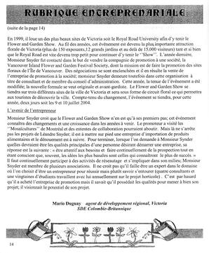   LE RÉVERBÈRE, 2004   , page 14