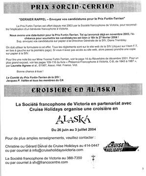   LE RÉVERBÈRE, 2004   , page 5