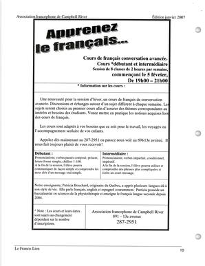   LE FRANCO-LIEN, 2007   , page 10