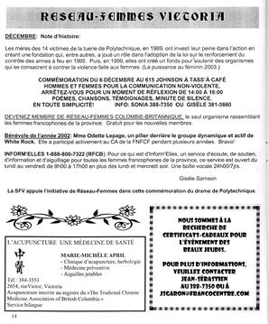   LE RÉVERBÈRE, 2003-2004   , page 14