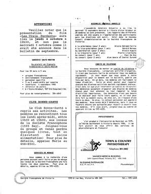   BULLETIN MENSUEL, 1990   , page 4