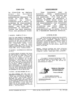   BULLETIN MENSUEL, 1990   , page 2