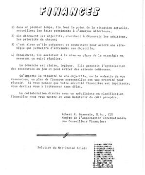   BULLETIN MENSUEL, 1985   , page 12