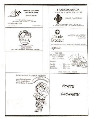   BULLETIN MENSUEL, 1991   , page 5