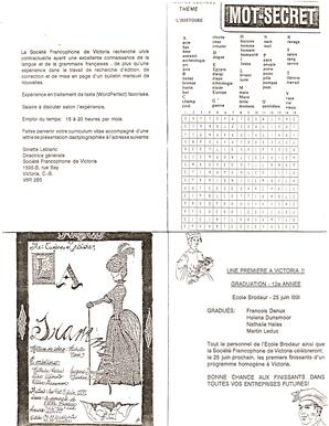  BULLETIN MENSUEL, 1991   , page 2