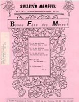 BULLETIN MENSUEL, 1991