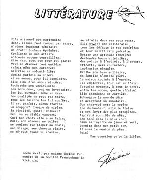   BULLETIN MENSUEL, 1985   , page 7