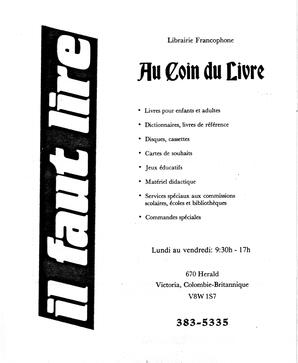   BULLETIN MENSUEL, 1985   , page 6